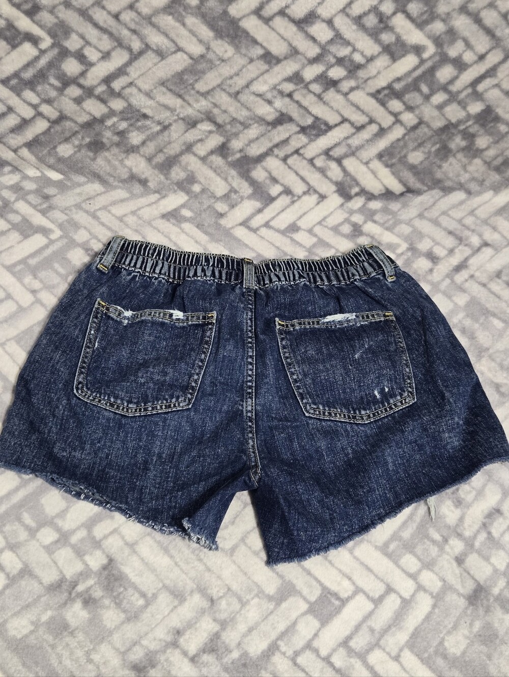 Aerie Daydream Denim Short Size S Rocky Blue NWT - Picture 4 of 5